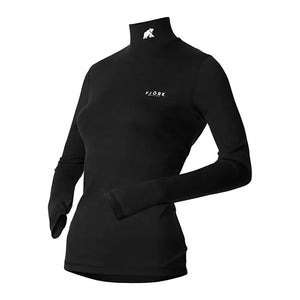 Bjork Roll 210 Women - FJORK Merino - Black Laax - Baselayers