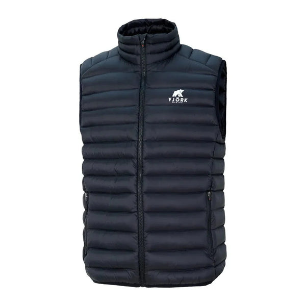 Doudoune sans manches Merino Nordend Men - FJORK Merino - Black Laax - Vestes