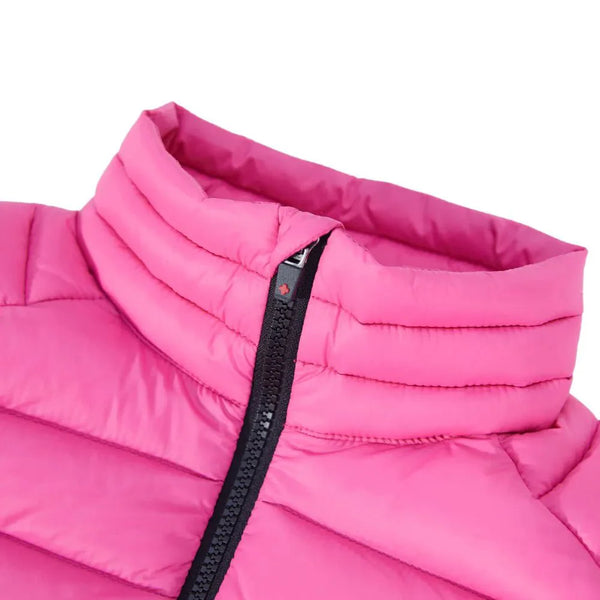 Doudoune sans manches Mérino Nordend Women - FJORK Merino - Pink Montana - Vestes