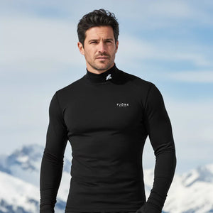Finn Roll 210 Herren, Farbe Black Laax, Merinowolle, Fjork Merino