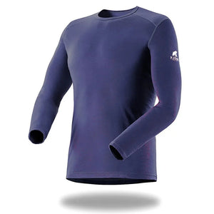 Finn ML 140 Men - FJORK Merino - Blue St Moritz - Baselayers