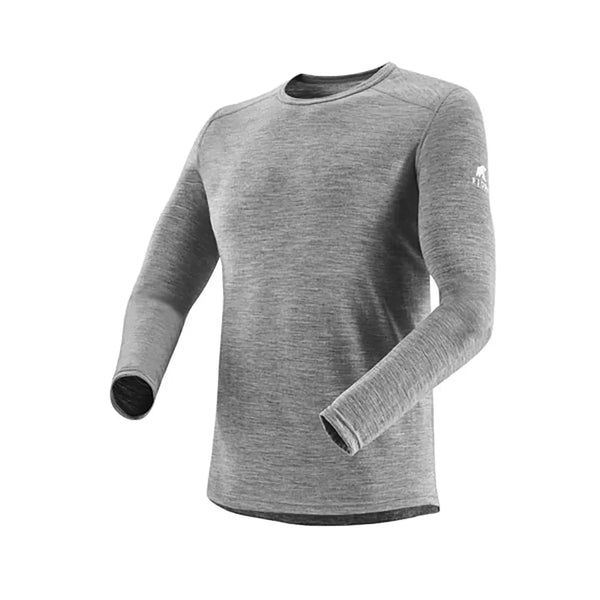 Finn ML 140 Men - FJORK Merino - Grey Saas Fee - Baselayers