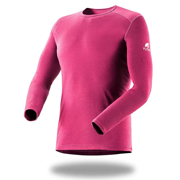 Finn ML 140 Men - FJORK Merino - Pink Montana - Baselayers