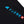 High - Performance T-Shirt Men– FJORKTec - FJORK Merino 🌍 - Black logo blue - T-shirt