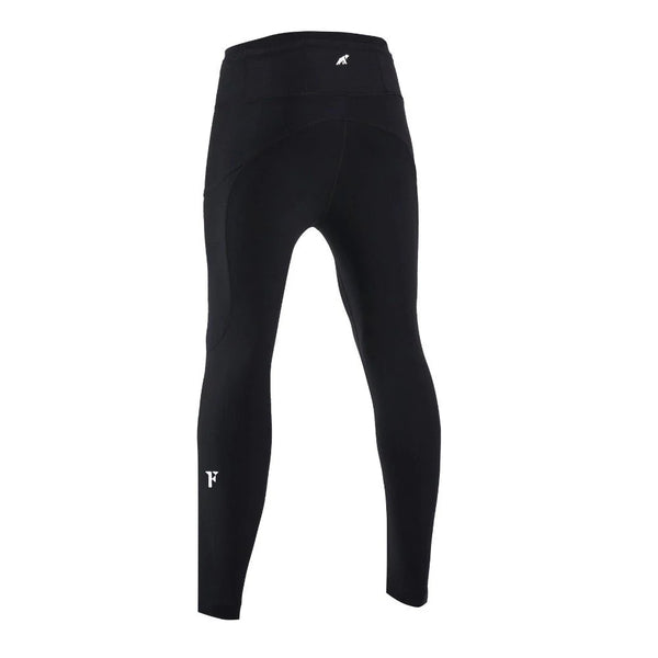 Legging Yoga Women - FJORK Merino 🌍 - Black Laax - Leggings