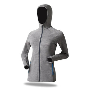 Veste Ultra 300 Women - FJORK Merino - Grey Saas Fee - Vestes